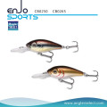 Angler Select Crankbait 5cm Мелкие рыболовные снасти для приманки с крепкими крючками Vmc (CB0250)